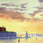 DAVIDGREGORY2VeniceSunset11x25