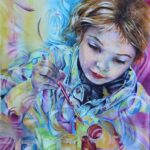 Rainbow-Child-Watercolor-16×20-NFS-Rosalinda-Post-Lucas